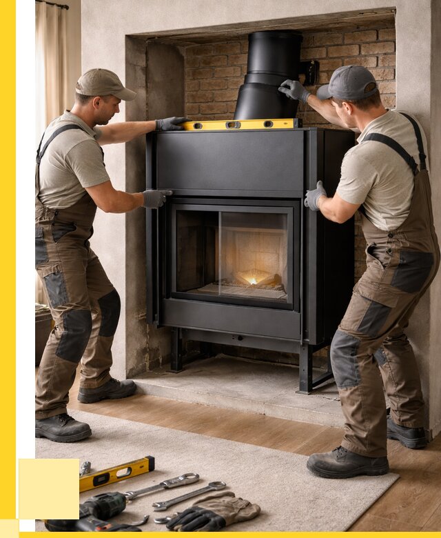 Установка каминных топок в Находке под ключ от 18567 р. | ЭриданНхд