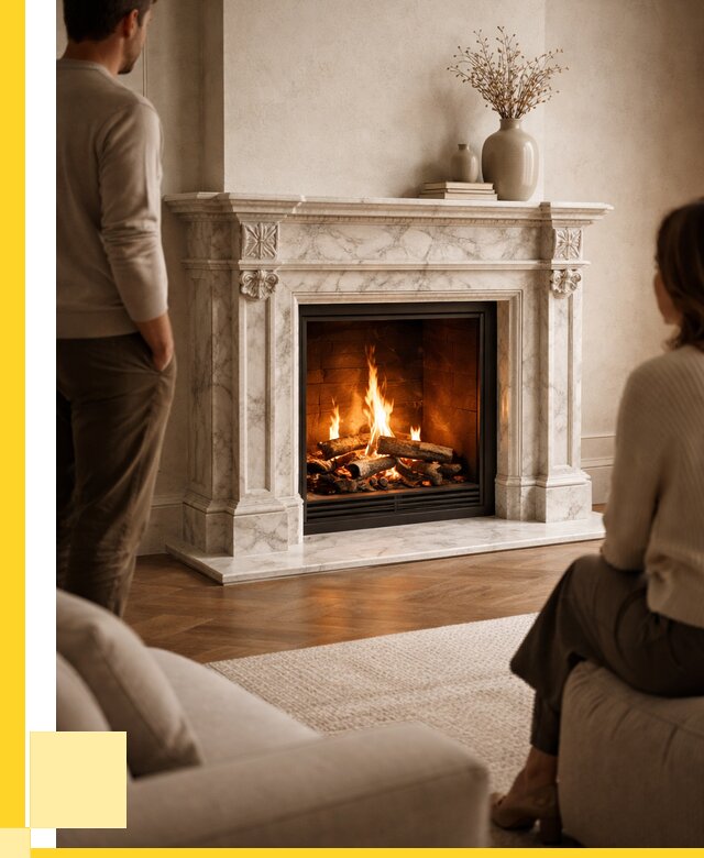 Мраморные камины под ключ в Находке от 257875 р. | ЭриданНхд