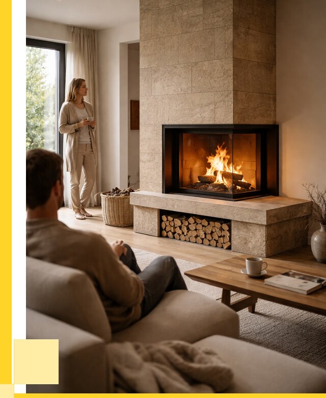 Угловые камины из кирпича установка в Находке от 154725 р. ЭриданНхд