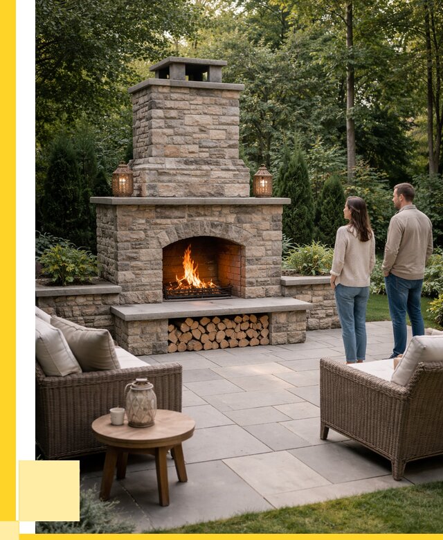 Уличные камины из кирпича в Находке от 154725 р. | ЭриданНхд