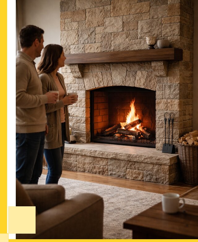 Каменные камины на заказ в Находке от 185670 р. | ЭриданНхд