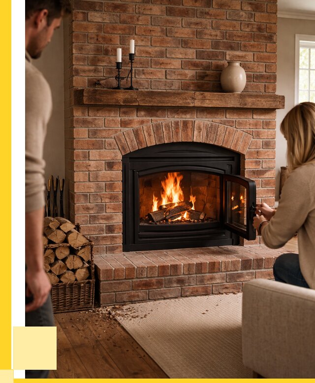 Кирпичные камины под ключ в Находке от 154725 р. | ЭриданНхд