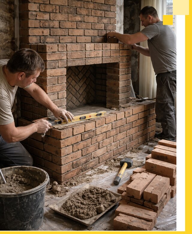 Изготовление и установка кирпичных каминов в Находке