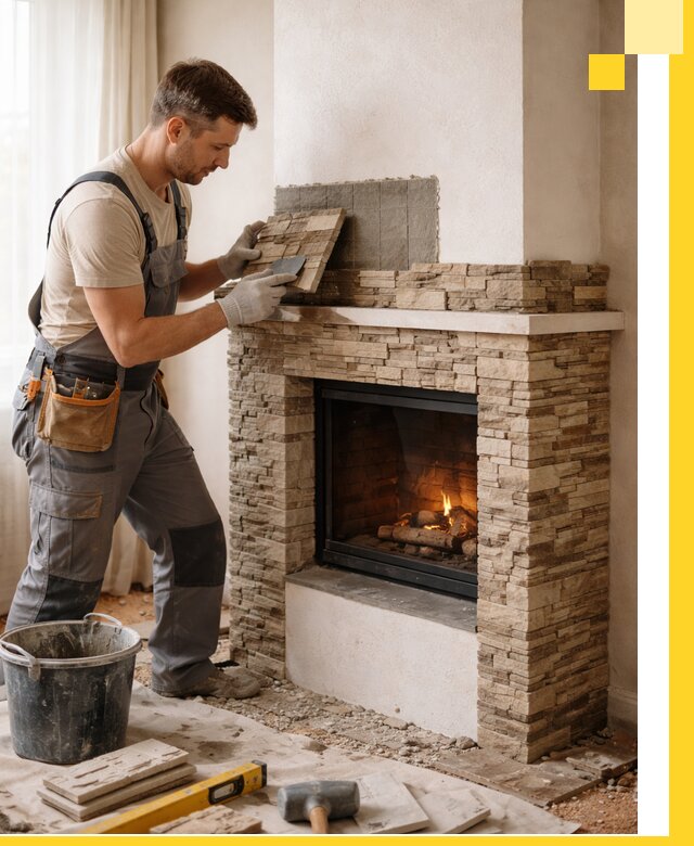 Изготовление и монтаж каминов для дома под ключ в Находке