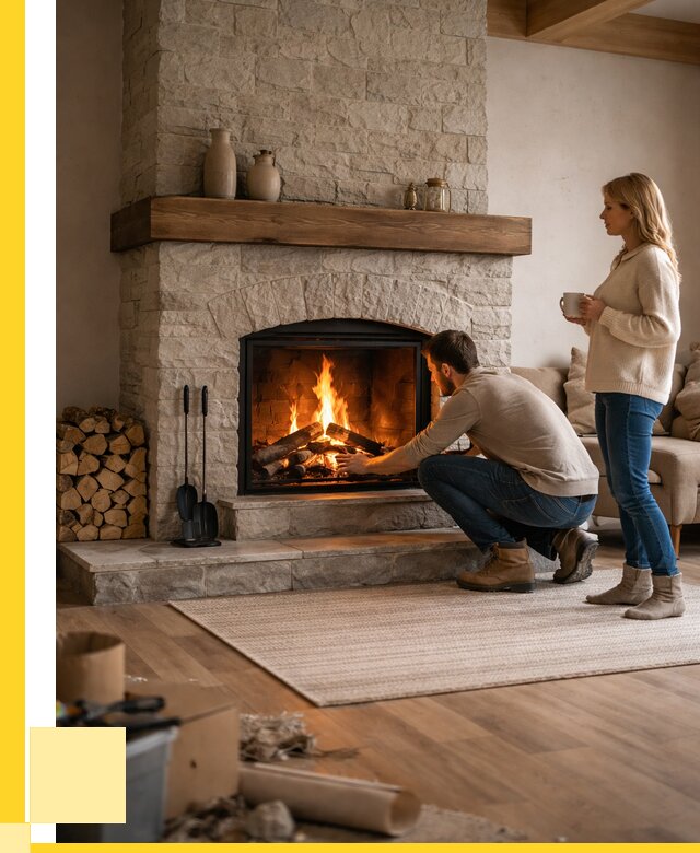 Камины для загородного дома в Находке от 361025 р., ЭриданНхд