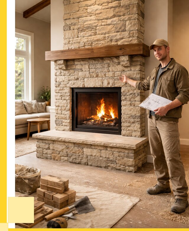 Камины под ключ в Находке от 185670 р. | ЭриданНхд — установка