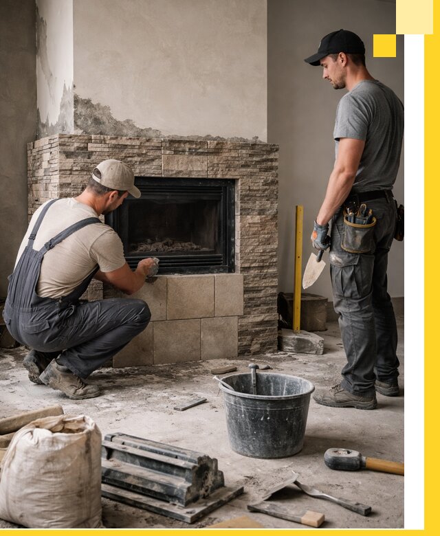 Камины под ключ в Находке: проект, изготовление и монтаж