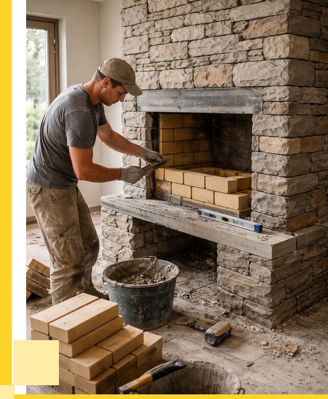 Кладка каминов и камина в Находке от 25788 р. ЭриданНхд