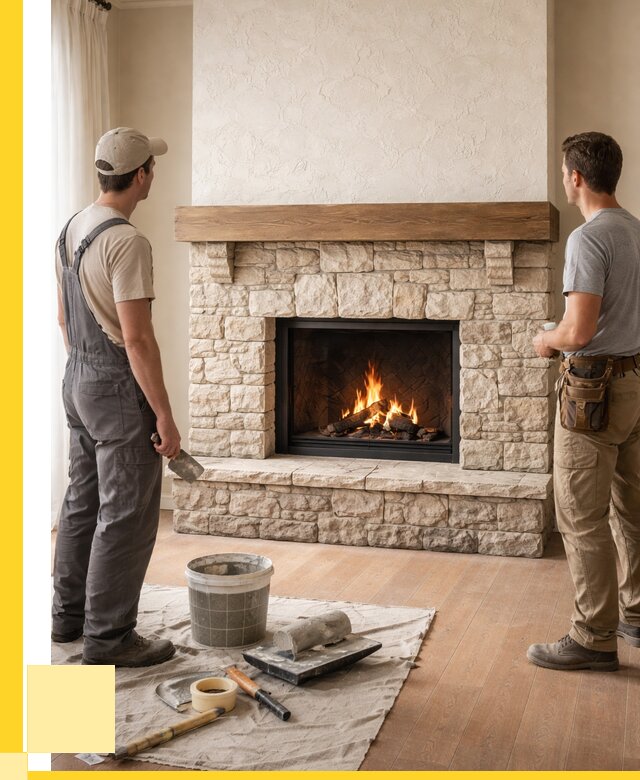 Отделка каминов в Находке от 6705 р. под ключ | ЭриданНхд