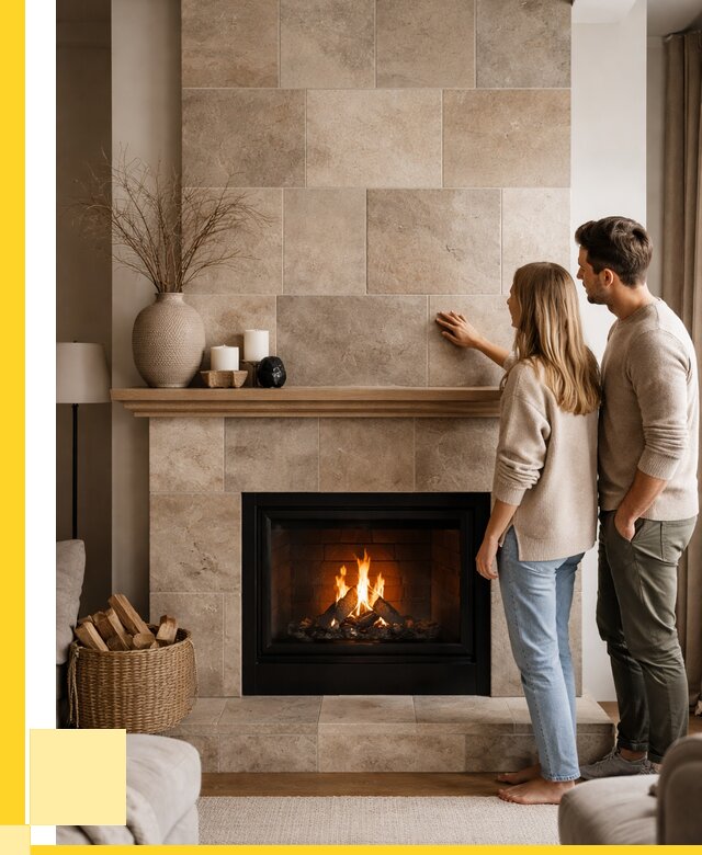 Облицовка каминов керамогранитом в Находке от 4642 р. | ЭриданНхд