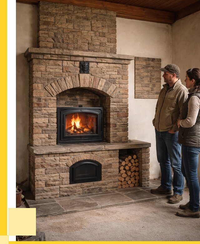 Кирпичная печь под ключ в Находке от 154725 р. | ЭриданНхд