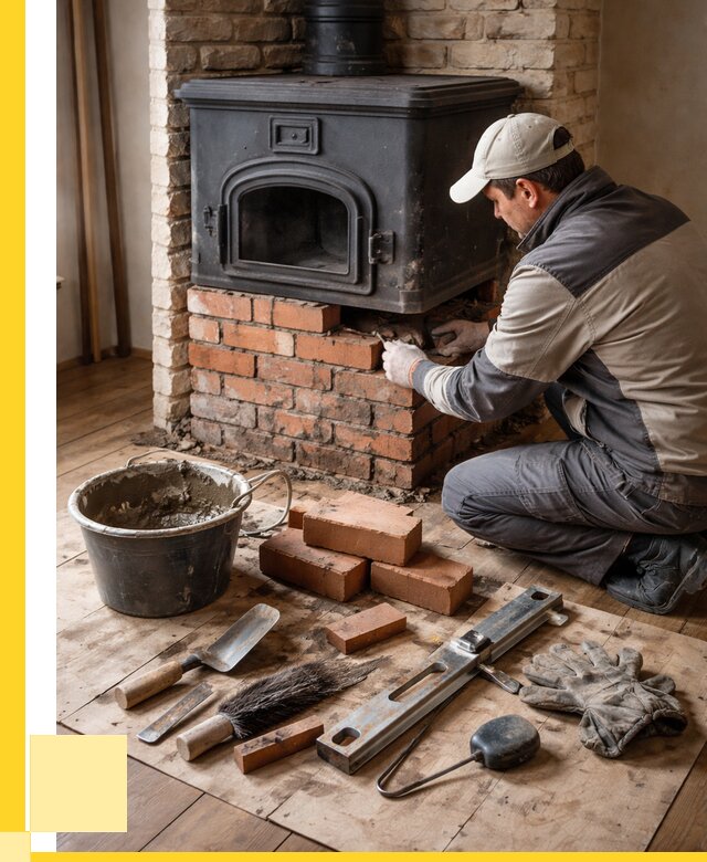 Ремонт печей в Находке от 12378 р., услуги печника ЭриданНхд