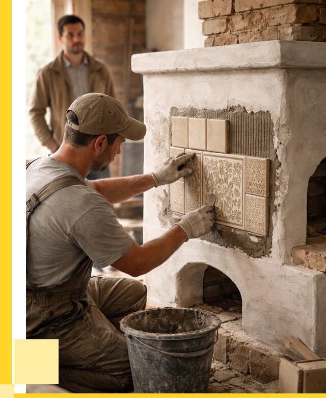 Отделка печей и банных печей в Находке от 36103 р. | ЭриданНхд