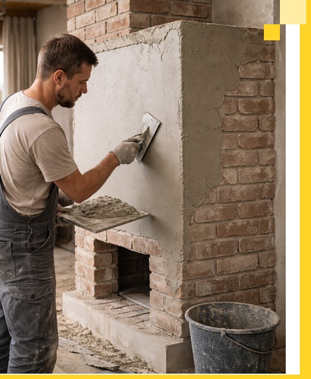 Отделка печей и облицовка каминов в Находке под ключ