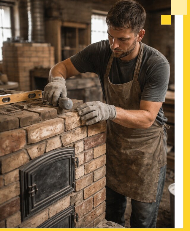 Изготовление печей на заказ в Находке с проектом и монтажом