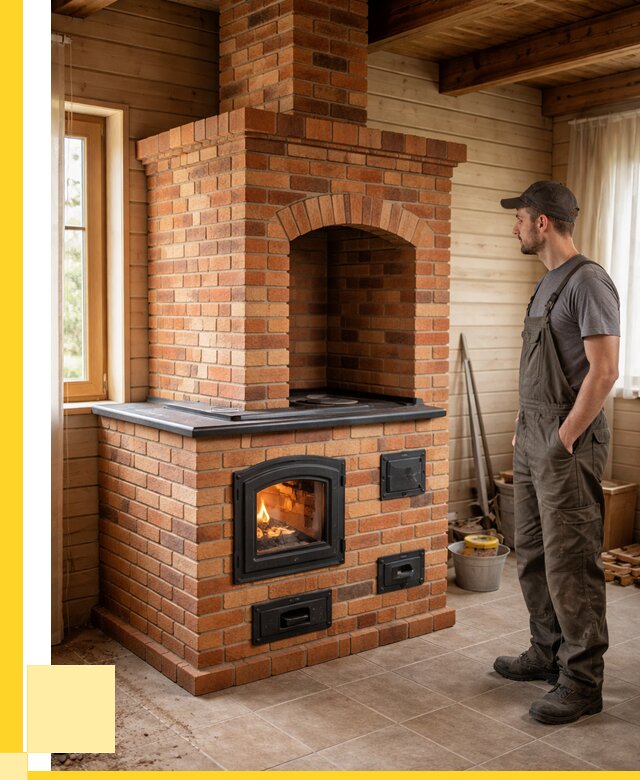 Кирпичные печи в Находке: купить от 154725 р. | ЭриданНхд