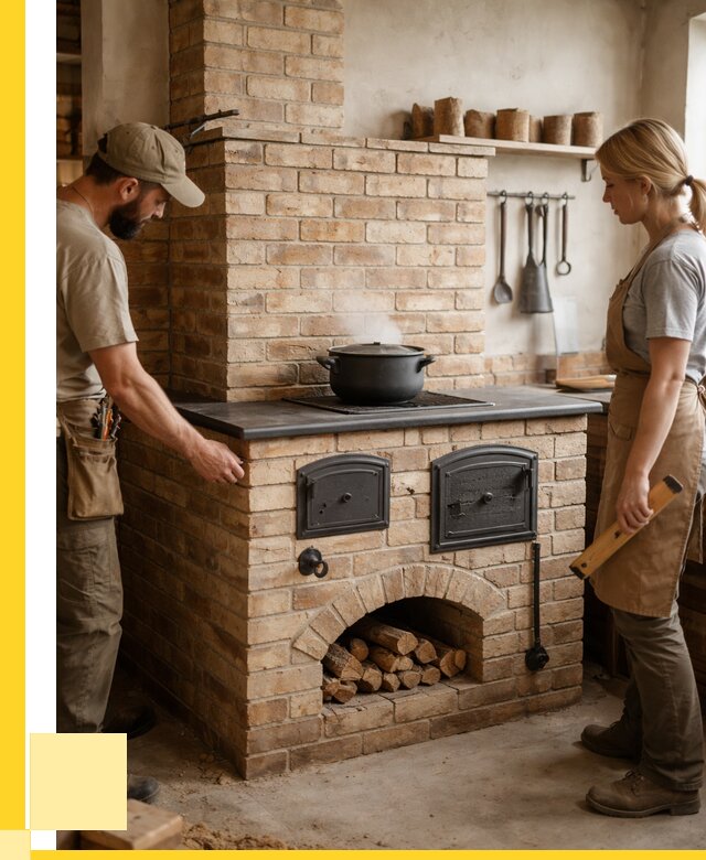 Варочно отопительные печи в Находке от 92835 р. | ЭриданНхд