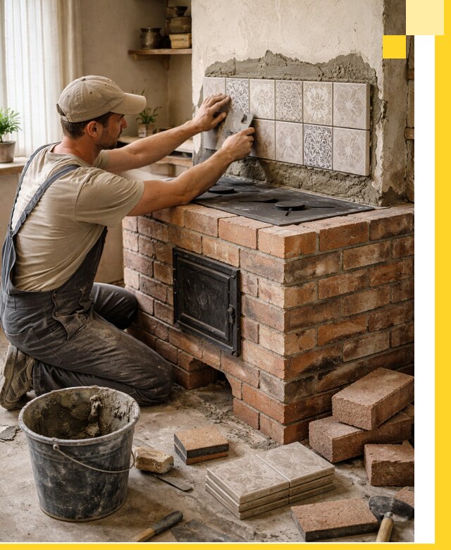 Печи с плитой на заказ монтаж гарантия и сервис в Находке