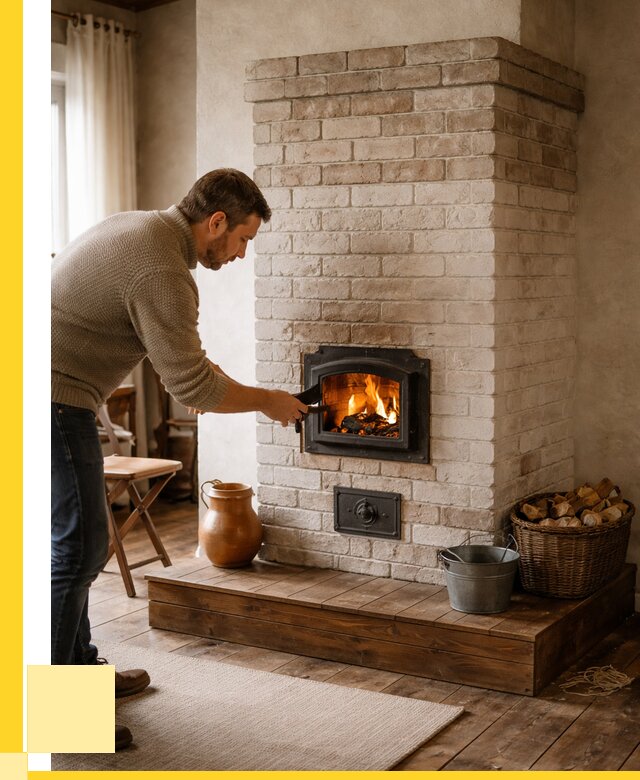 Печь голландка из кирпича в Находке от 87678 р. | ЭриданНхд