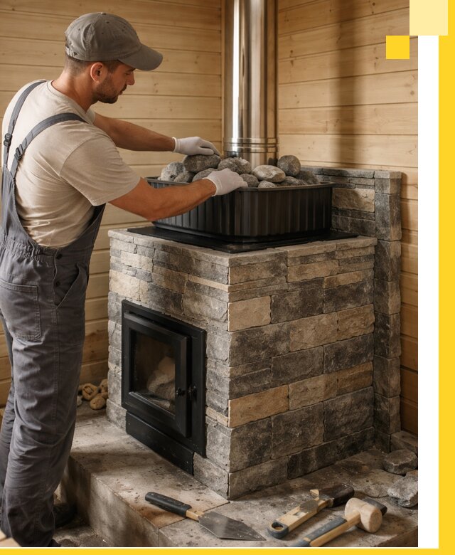 Печи для парной в Находке, производство, монтаж и обслуживание