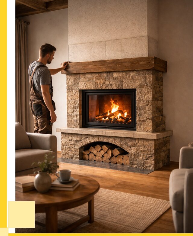 Печи камины для дома под ключ в Находке от 56733 р. | ЭриданНхд