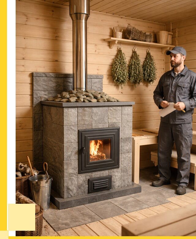 Печи для бани под ключ в Находке от 123780 р. | ЭриданНхд