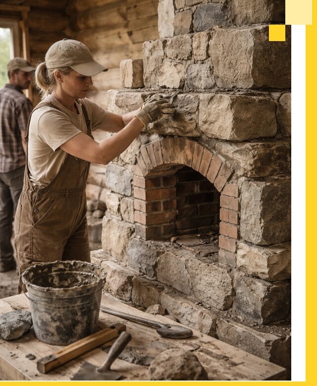 Каменные печи на заказ и монтаж в Находке, долговечные решения