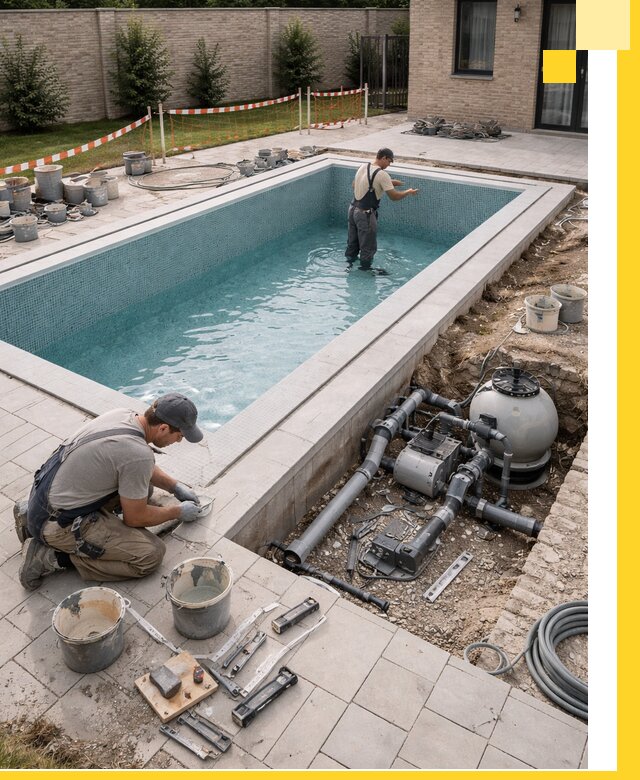 Строительство бассейнов под ключ в Находке: проекты и монтаж