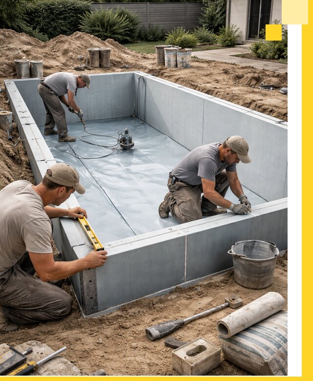 Профессиональный монтаж бассейнов под ключ в Находке с гарантией