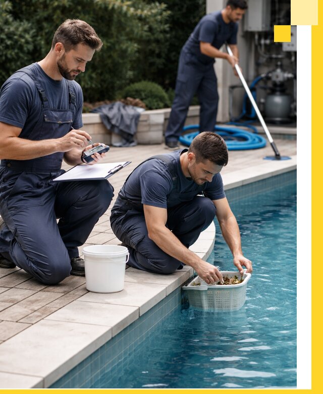 Профессиональное обслуживание бассейнов в Находке под ключ