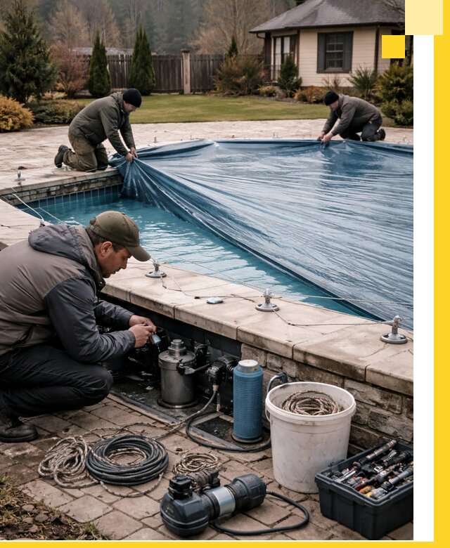 Консервация бассейнов в Находке: подготовка к длительному хранению