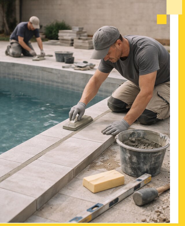 Отделка бассейнов в Находке: декоративная отделка и гидроизоляция