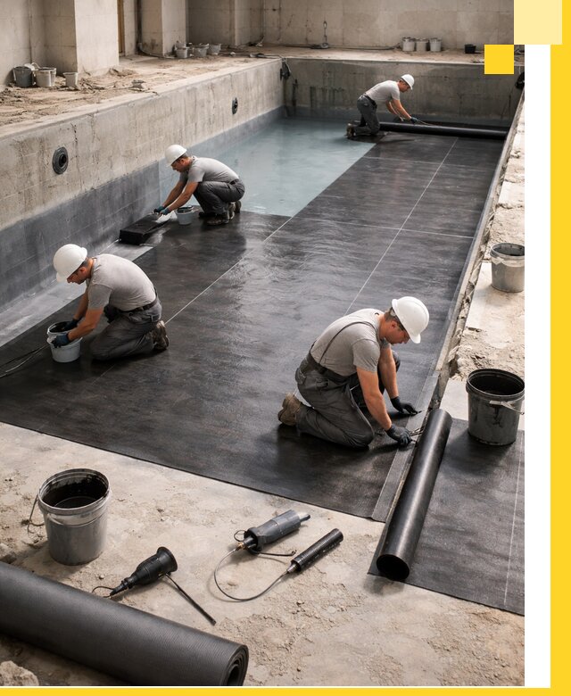 Профессиональная гидроизоляция бассейнов и чаш в Находке под ключ