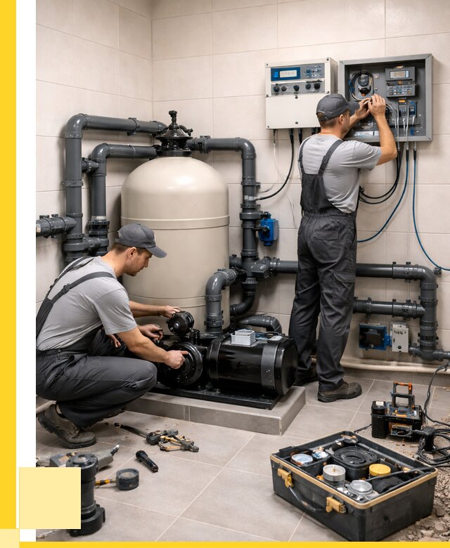 Монтаж оборудования для бассейнов в Находке от 41260 р. | ЭриданНхд