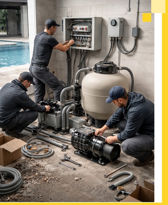 Профессиональный монтаж оборудования для бассейнов в Находке