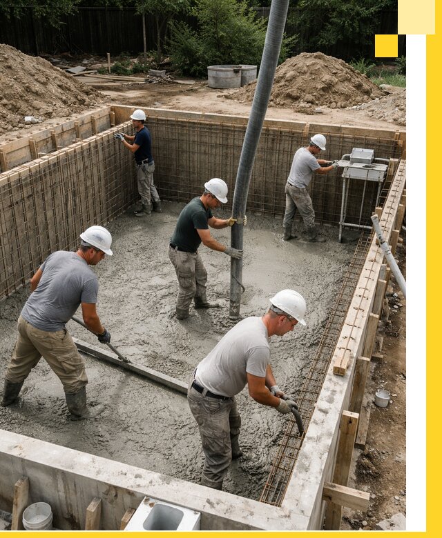 Строительство бетонных бассейнов под ключ в Находке