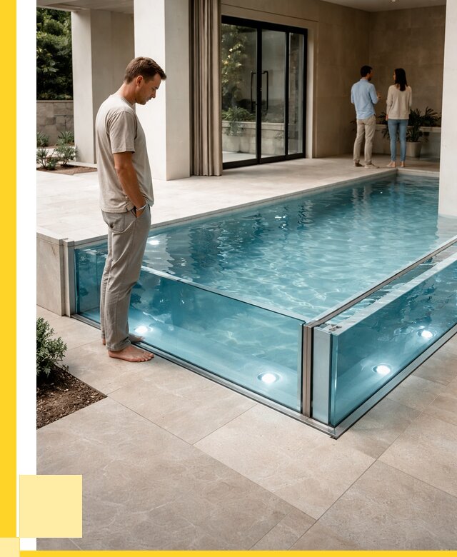 Стеклянные бассейны в Находке от 1237800 р. | ЭриданНхд — мозаика