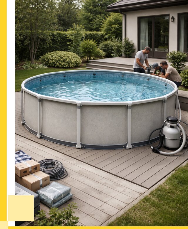 Купить каркасные бассейны в Находке от 46418 р. | ЭриданНхд