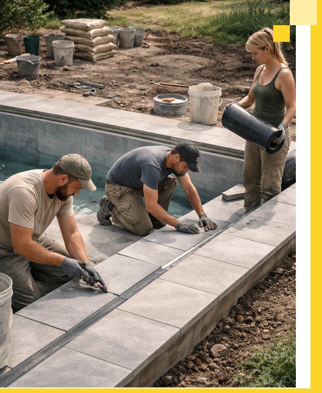 Строительство и монтаж уличных бассейнов под ключ в Находке