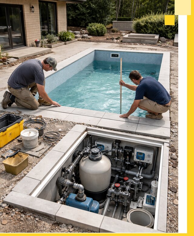 Строительство качественных домашних бассейнов под ключ в Находке