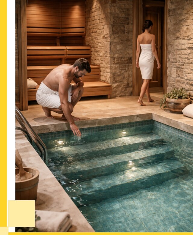 Сауна с бассейном под ключ в Находке от 123780 р., ЭриданНхд