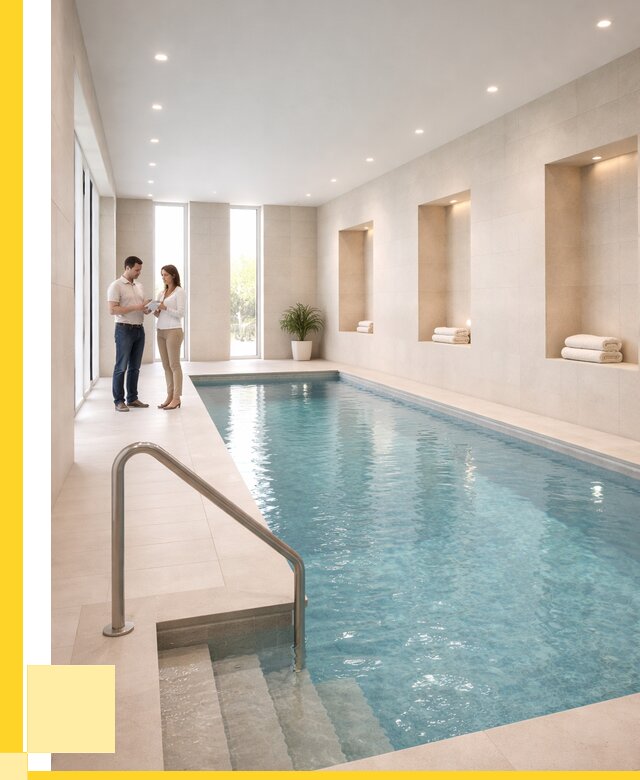 Бассейны в помещении под ключ в Находке от 1547250 р. | ЭриданНхд