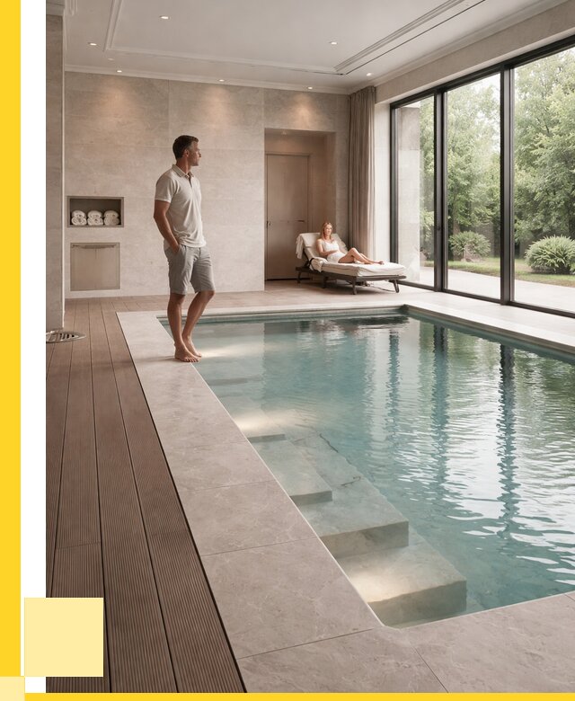 Бассейны в коттедже под ключ в Находке от 1237800 р. | ЭриданНхд