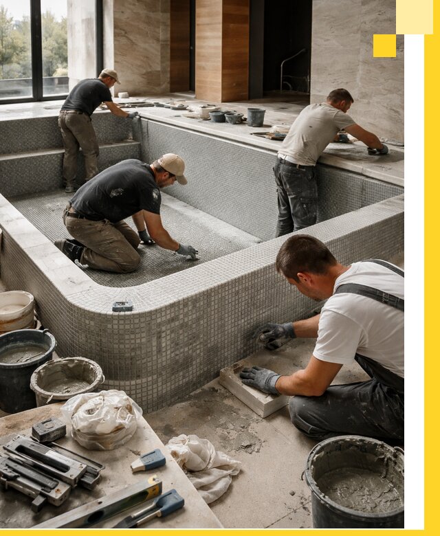 Строительство и установка СПА бассейнов под ключ в Находке