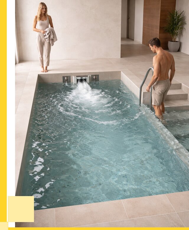 Бассейн с противотоком в Находке от 257875 р. | ЭриданНхд