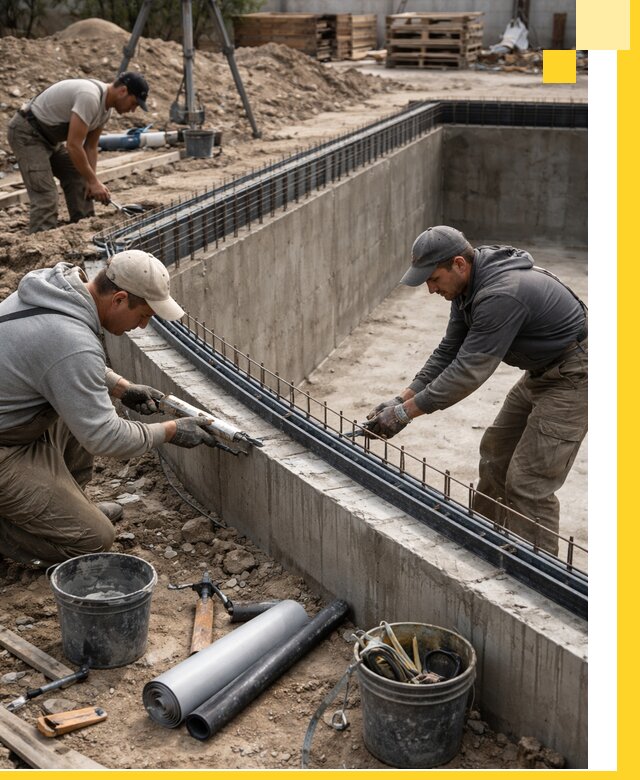 Качественный монтаж чаши бассейна в Находке под ключ с гарантией