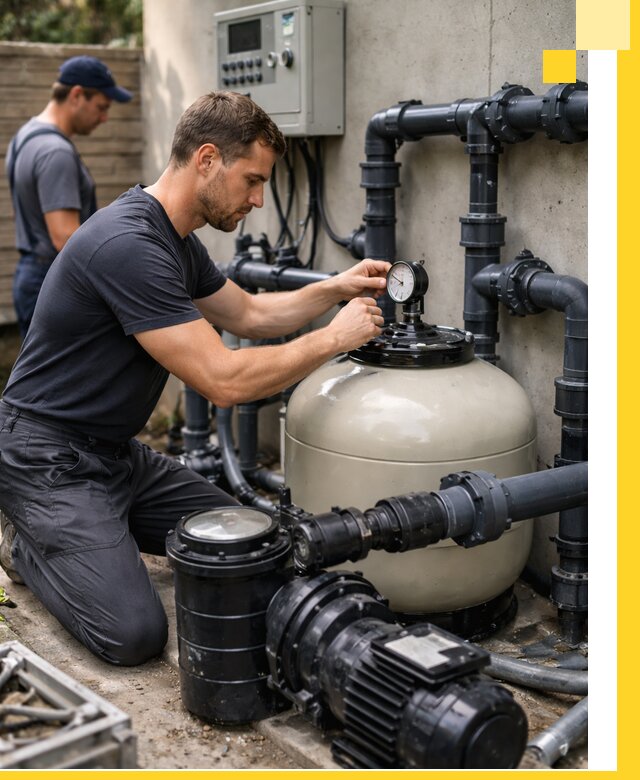 Поставка и монтаж фильтровального оборудования для бассейнов в Находке