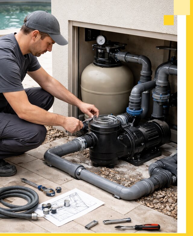 Поставка, монтаж и сервис насосов для бассейнов в Находке