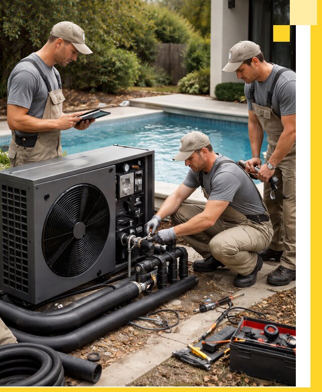 Проектирование и установка тепловых насосов для бассейнов в Находке