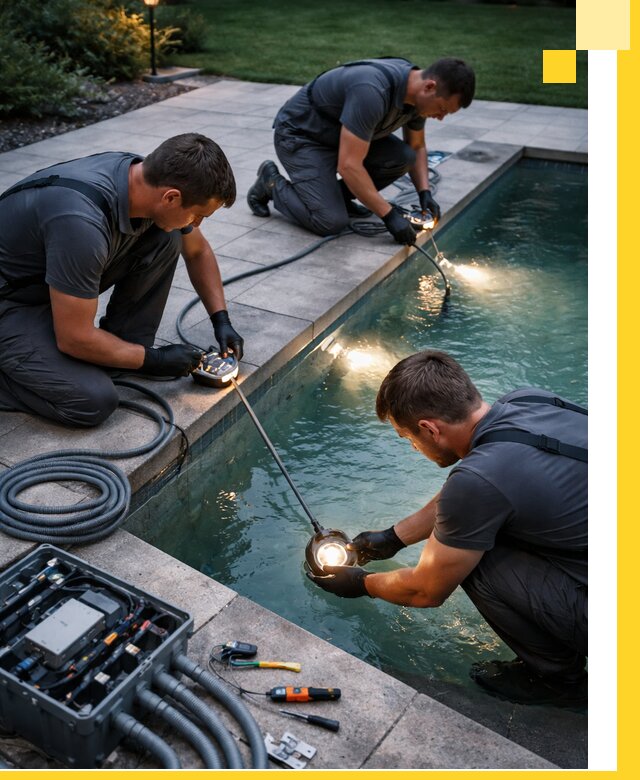 Профессиональное освещение бассейнов в Находке: дизайн и монтаж